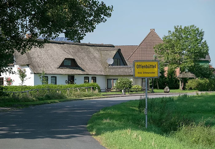 Ortsschild Offenbüttel