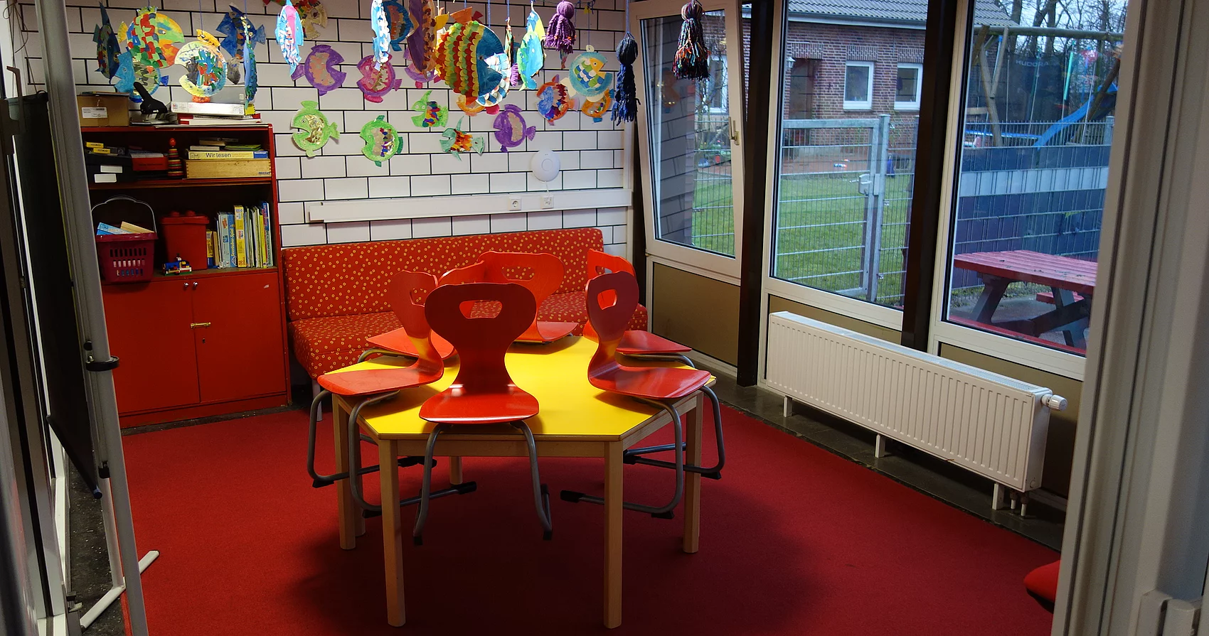 Grundschule Elpersbüttel Aquarium Gruppenraum