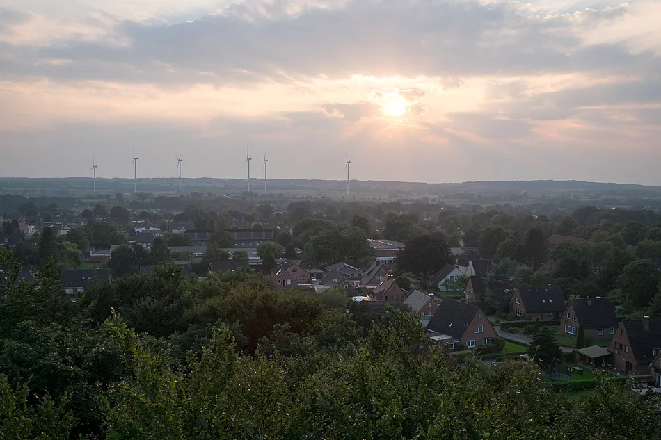 Blick auf Albersdorf